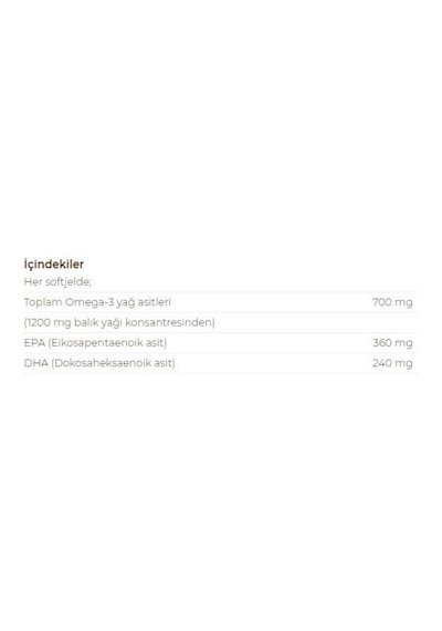 Solgar Omega 3 700 Mg 60 Softgel 2 Adet