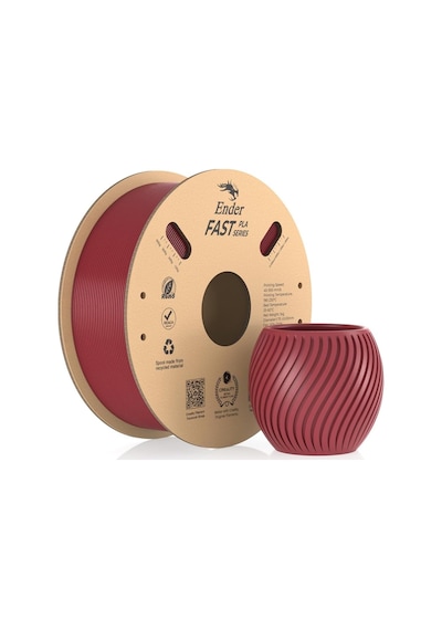 Creality Ender Fast Ateş Kırmızı 1.75mm Pla 3d Baskı Filamenti - Urhanshop Gönderimli