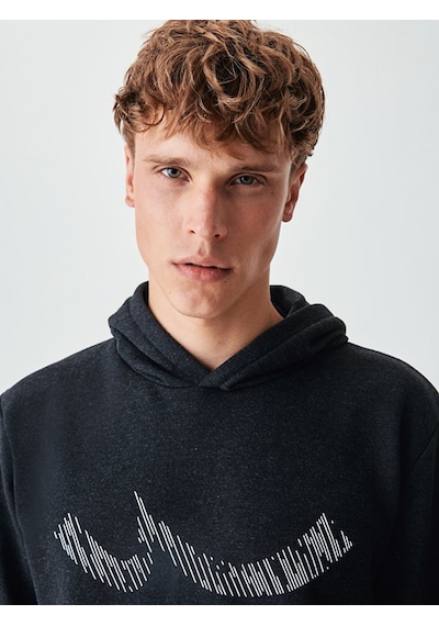 LTB Rıgoma Kapüşonlu Sweatshirt 0112286525613880000 Antrasit