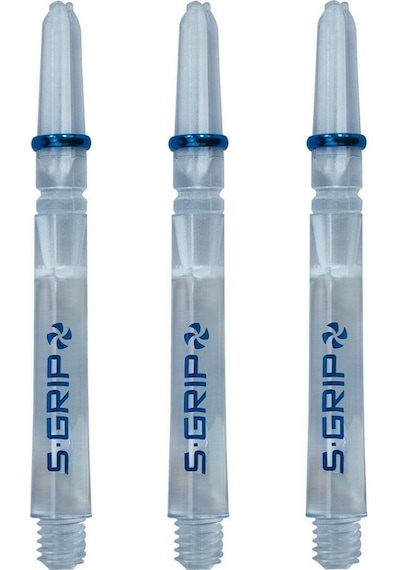 Harrows Supergrip Spin Dart Shafts Short-Şeffaf