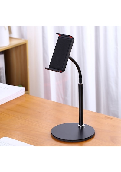 360 Ayarlı Metal Standlı Masa Üstü Tablet Telefon Tutucu Telefon Tablet Standı