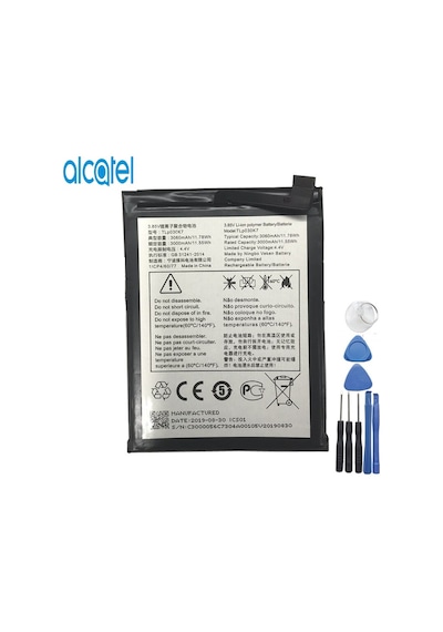 Alcatel 1S Pil Batarya 5024D ve Tamir Seti Tlp030K7
