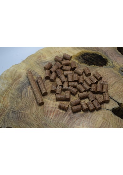 Bambu Ağacı Tesbihlik Yuvarlanmış Hazır Paket