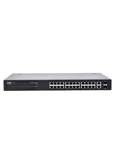 Ruijie 24 Port Rg S1826 10/100 2X Gigabit 2X Sfp Yönetilemez Sw