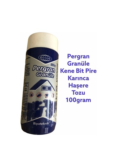 Pergran Karınca Granül 100 Gr - Etkili Karınca, Kene, Bit, Pire Kovucu Toz