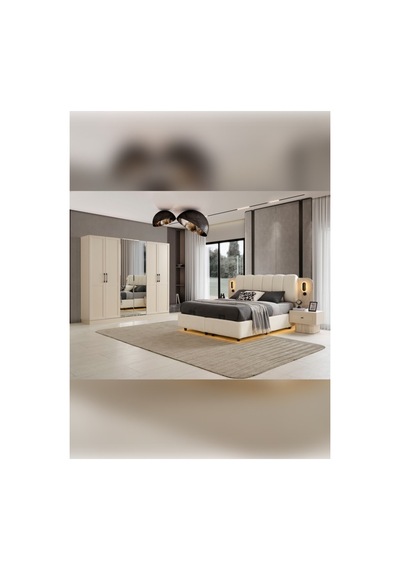 Beydüz Mobilya %100 Mdf Heybeli Yatak Odası Takımı