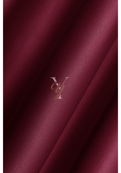 Blackout Fon Perde V-2039 Bordo Bordo