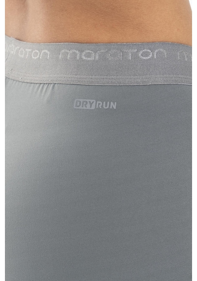 Maraton Active Slimfit Kadın Şort Fitness Açık Antrasit Şort 22283-açık Antrasit