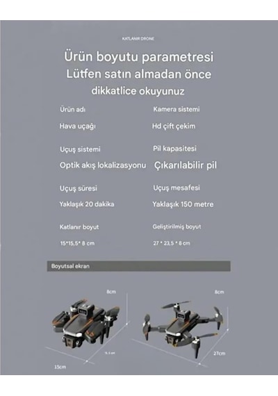 Js26h 4k Drone, Lcd Kumandalı, Fırçasız Motor, Akıllı Engel Kaçınma, Katlanabilir Drone, Uzun Uçuş Süresi, Profesyonel Rc Drone