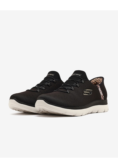 Skechers Summıts Leopard Chıc Kadın Siyah Spor Ayakkabı 150275tk Bkmt Siyah