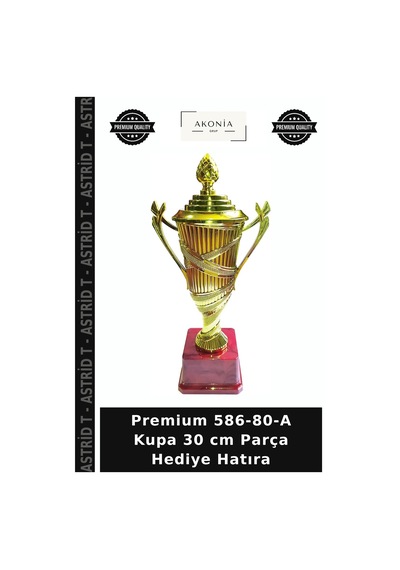 Premium 586-80-a Kupa 30 Cm Parça Hediye Hatıra