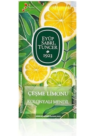 Kolonyalı Mendil Çeşme Limonu 150 Li Doypack Poşet 5x10 Küçük Boy 1 Paket