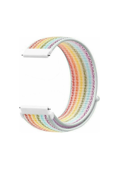Samsung Gear Sport Sm-R600 Uyumlu Spor Kumaş Desenli Kordon