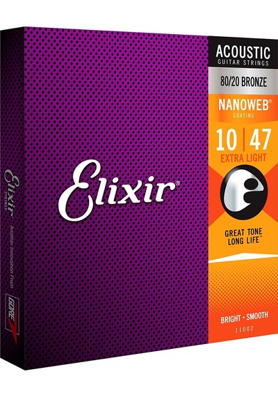 Elixir 010-047 Bronz Akustik Gitar Teli 11002
