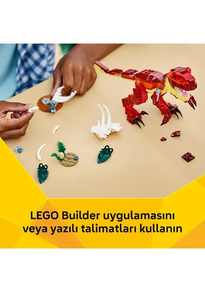 LEGO® Creator 3’ü 1 Arada Vahşi Dinozor 31379 – 8 Yaş ve Üzeri Çocuklar için Yaratıcı Oyuncak Yapım Seti (283 Parça)