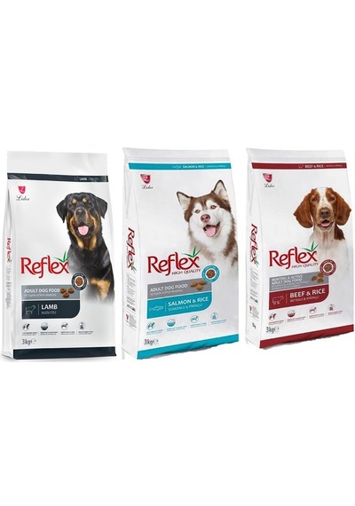 Reflex Yetişkin Köpek Maması Karışık Set 9 Kg