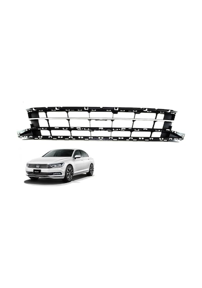Volkswagen B8 Passat Ön Tampon Orta Izgara Nikelajlı 3g0853671 Nikelajli