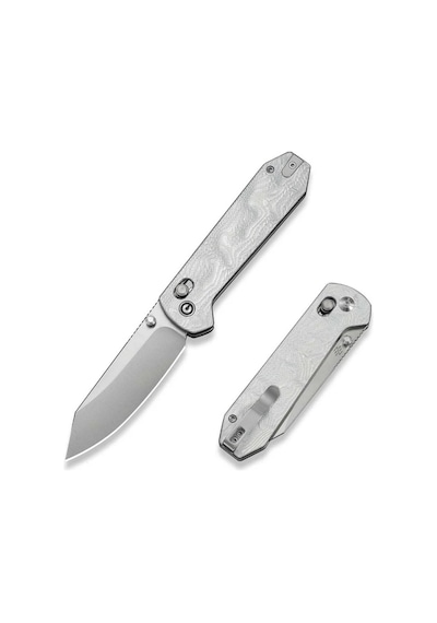 Civivi Over Yonder G10 With Aluminum Foil Handle Satin Finished 14c28n Blade Kamp Çakı Gri