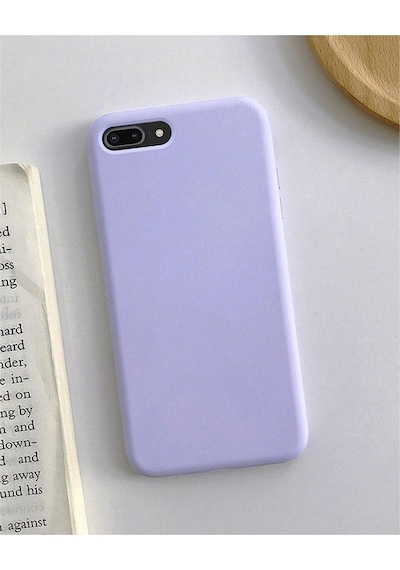 Apple Uyumlu  iPhone 7 Plus / 8 Plus Lansman Kılıf İçi Kadife Leke Tutmaz Yüksek Kalite Mor