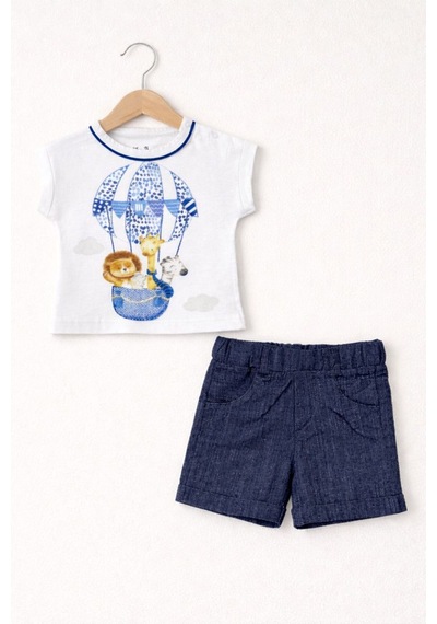 For My Baby Bebek 2'li Takım Lacivert