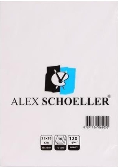 Alex Shoeller Resim Kağıdı 25x35 120gr 100'lü Paket