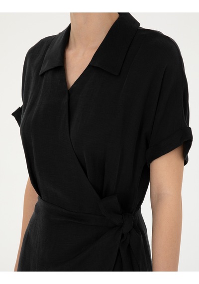 Pierre Cardin Kadın Siyah Elbise Dokuma 50283470-vr046 Siyah