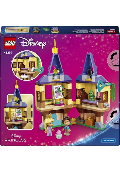 LEGO® ǀ Disney Princess Rapunzel’in Mini Kulesi 43294 – 5 Yaş Üzeri Çocuklar için 3 Karakter İçeren Oyuncak Yapım Seti (171 Parça)