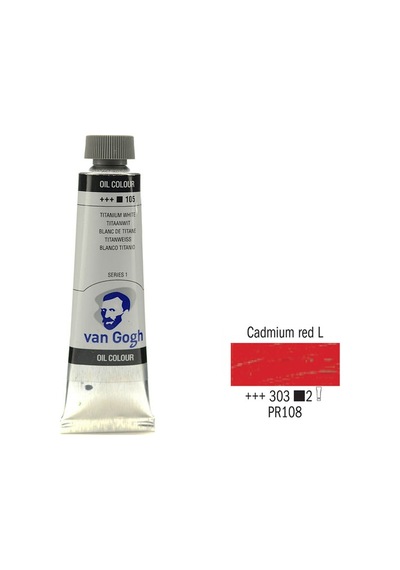 Van Gogh 40 ML Yağlı Boya Seri:2 No:303 Cadmium Red L