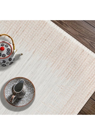 Hoom Rugs Mikanos Czy 01 Grey Beige Hav Vermez Yıkanabilir Modern Halı Gri - Bej