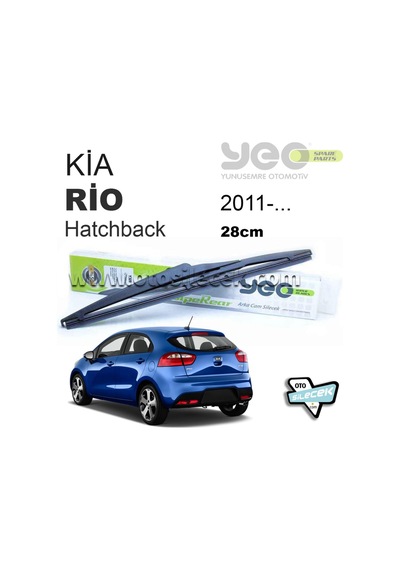 Yeo Kia Rio Hb İle Uyumlu Arka Silecek 2011-..