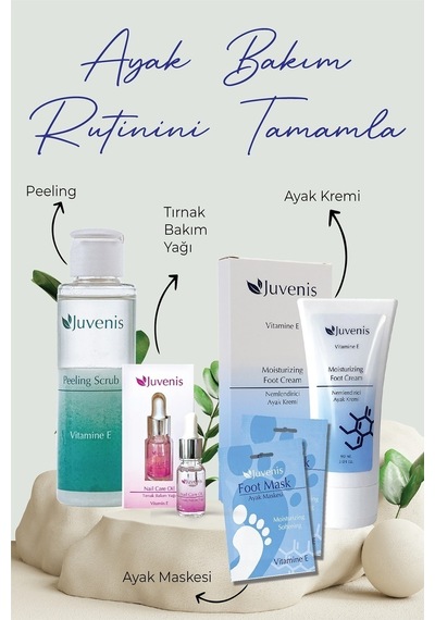 Juvenis E Vitamini İçeren Tırnak Bakım Yağı 10 ML