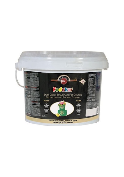 Fo Koyu Yeşil Şeker Hamuru 2500 G