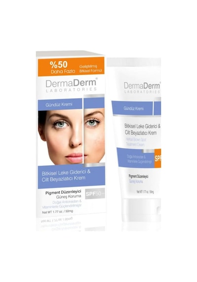 Dermaderm Leke Giderici & Cilt Beyazlatıcı Gündüz Kremi 100 G