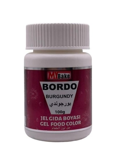 My Bake Jel Gıda Boyası Bordo 100 G