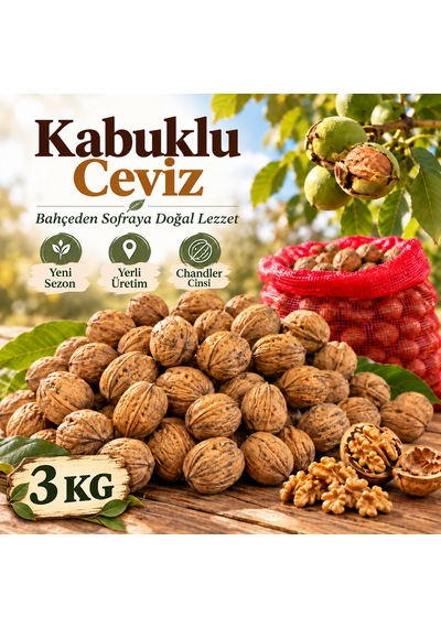 Güzeldere Ceviz 3 Kg