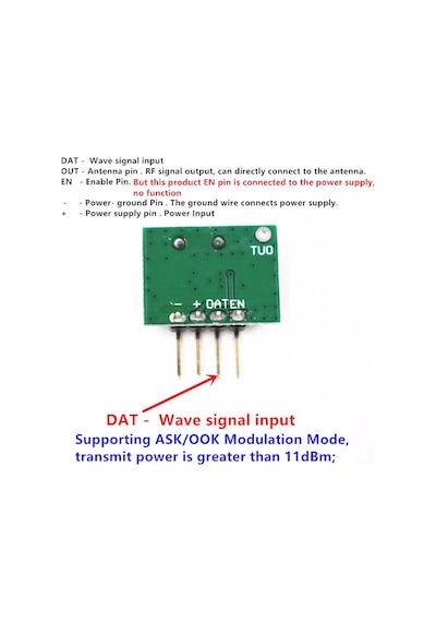 433Mhz Rf Alıcı Verici Rx470C + Wl102 + Antenler 20 - 200 Metre