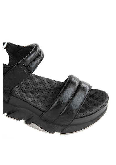 Siyah Platform Sandalet Muya Kadın Sandalet 312-siyah