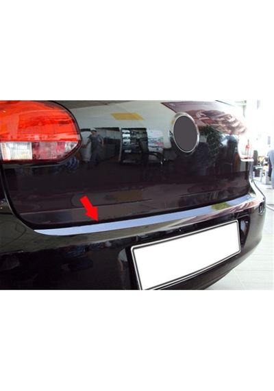 Markadan Vw Golf 6 Krom Bagaj Alt Çıta 2009-2012 Paslanmaz  Çelik