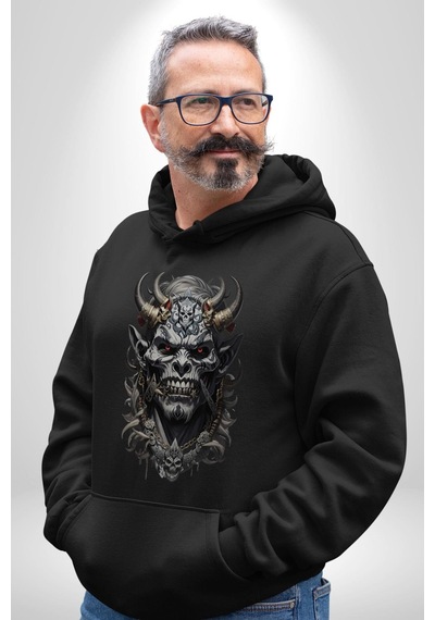 Dünyalar Savaşı Kahraman Kadın Erkek Siyah Kapüşonlu Sweatshirt Hoodie Siyah
