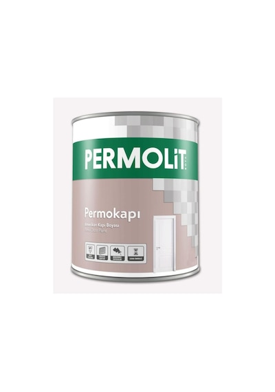Permolit Amerikan Panel Kapı Boyası 2.5 L (Beyaz)