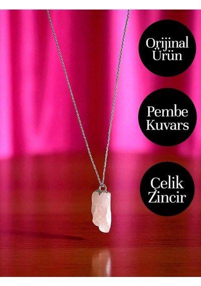 7 Li Doğal Taş Kolye Ucu Seti + Çelik Zincir Kutu Ve Arındırma Tütsüsü Hediyeli, Orijinal Ürün Çok Renkli