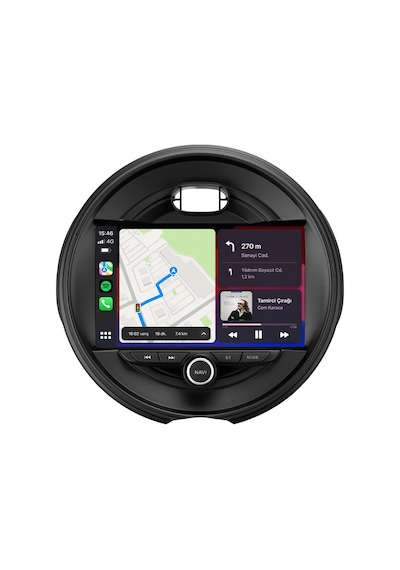 Mini John Cooper Android Multimedya 2014-2023 Carplay Android Auto Navigasyon 4gb Ram 32gb 10"
