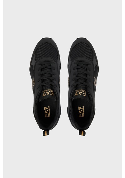 Ea7 Unisex Ayakkabı 7x000337 Af18613 Mz185 Siyah-beyaz-gold Siyah-beyaz-gold