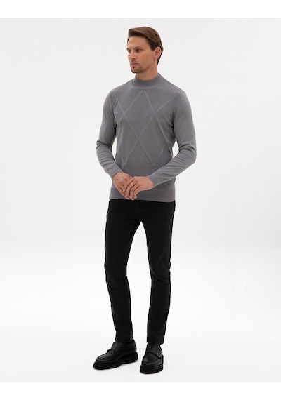 Pierre Cardin Erkek Gri Kazak /triko 50317520-vr024 Gri