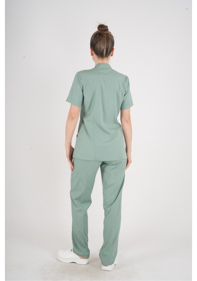 Aylu Model Soft Likra Çağla Yeşili Doktor Hemşire Hastane Scrubs Üniforma Takımı Çağla Yeşili Çağla Yeşili Aylu Model Soft Likra Çağla Yeşili Doktor Hemşire Hastane Scrubs Üniforma Takımı Çağla Yeşili Çağla Yeşili