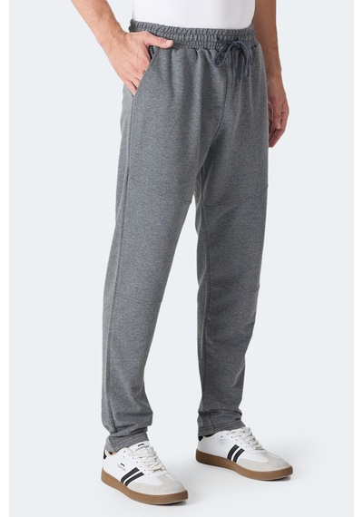 Slazenger Independent I Erkek Koyu Gri Eşofman Altı Koyu Gri