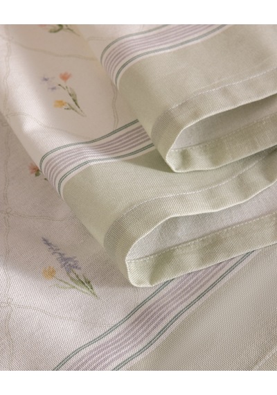 Savore %100 Pamuk Masa Örtüsü - Lila - 160x200 Cm 8684427310168 Çok Renkli