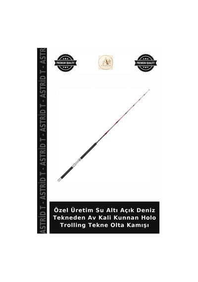 Özel Üretim Su Altı Açık Deniz Tekneden Av Kali Kunnan Holo Trolling Tekne Olta Kamışı 165cm 30-50lb