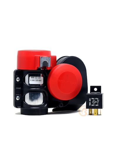 Bosch F1 Ferrari Korna 12v 115 Desibel Röle Ve Montaj Setli