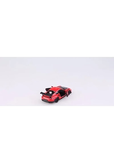 Kinsmart Porsche 911 Gt2 Rs 1:36 Kırmızı Çek Bırak Model Araba